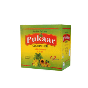 Pukaar Cooking Oil 5 x 1 Ltr
